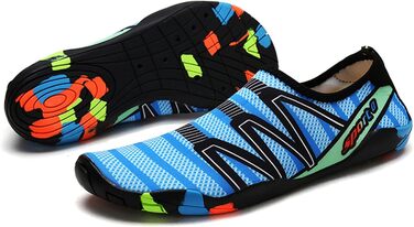 Водні черевики для жінок та чоловіків Tolaler: товсті, неслизькі, швидковисихаючі, міцні та довговічні для пляжу, подорожей, плавання (36 EU, A 01)