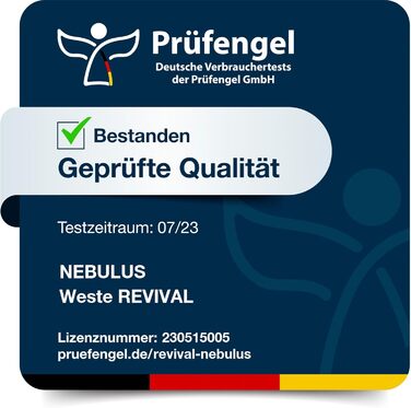 Чоловіча жилетка Nebulus REVIVAL, тепла жилетка з довгим замком-блискавкою, чорно-малібу