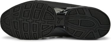 Кросівки PUMA Axelion Graphic для чоловіків (44.5 EU, чорний, темно-сірий)