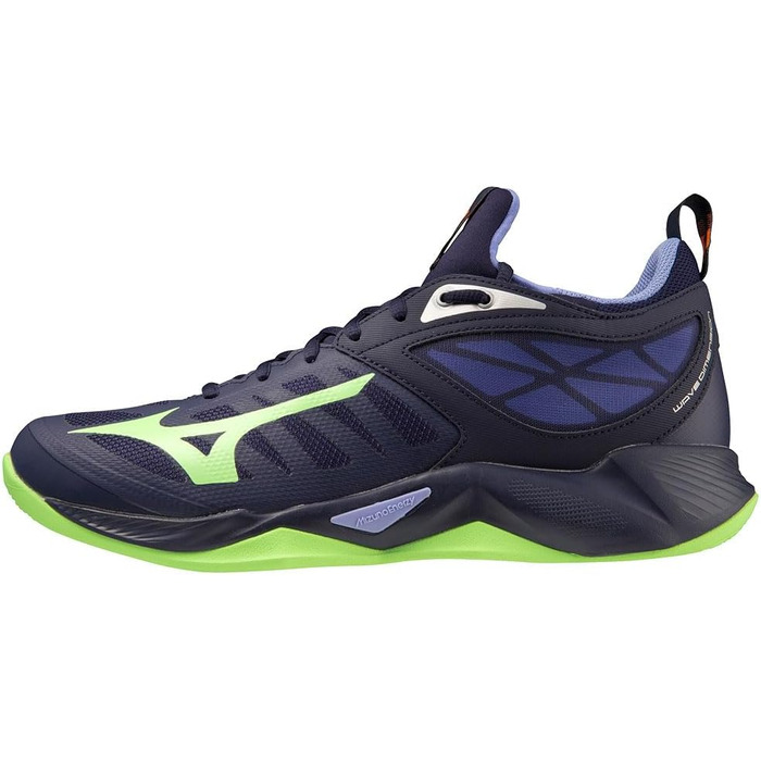 Волейбольне взуття Mizuno Unisex Wellenmaße (39 EU, Eveblue Techgreen Iolite)