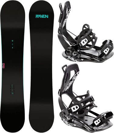 Сноуборд комплект RAVEN Pure Mint 143 см + кріплення FT360 Black