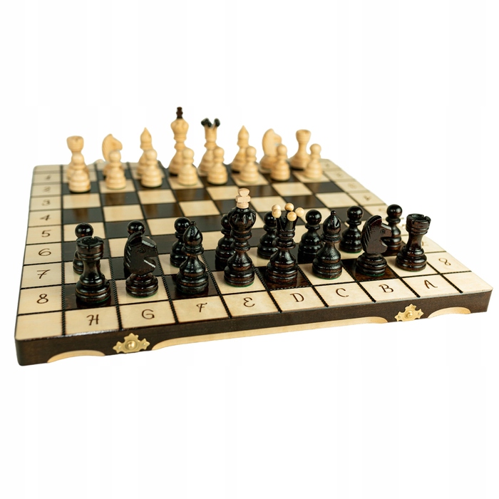 Дерев'яні шахи у футлярі, великі (44 см), Chess Made
