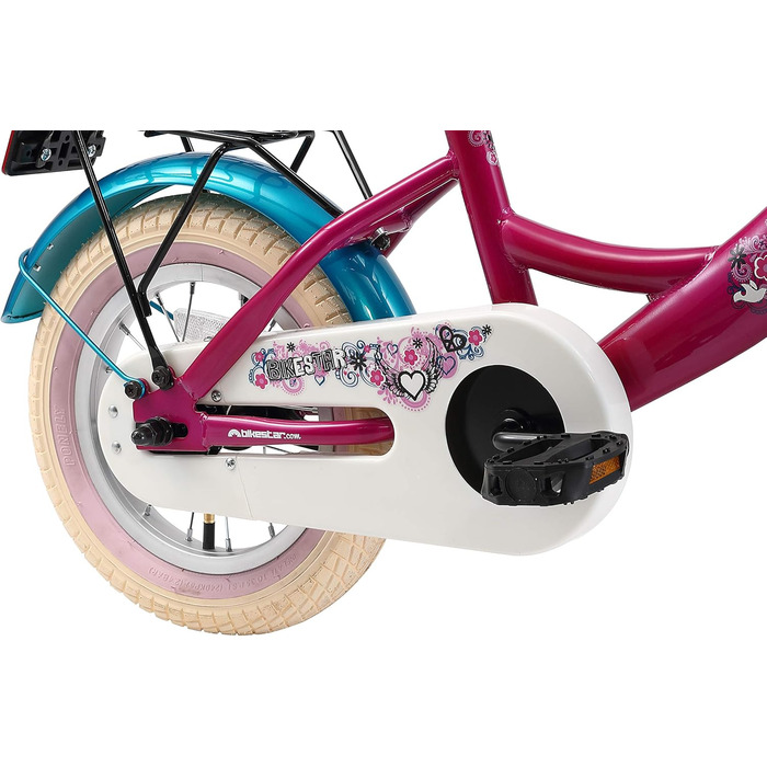 Дитячий велосипед BIKESTAR Classic 12 дюймів для дівчаток від 3 років