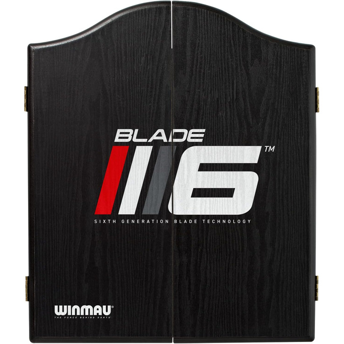 Дартборд кабінет WINMAU Blade 6 Design Deluxe для дартсу, дерев'яний, преміум-дизайн