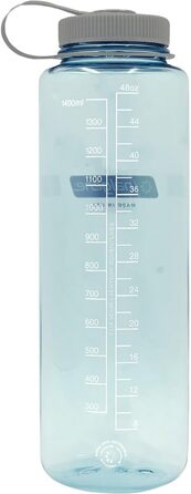 Пляшка для води Nalgene WH Silo Sustain Seafoam 1,4 л, багаторазова, пластикова, бірюзова