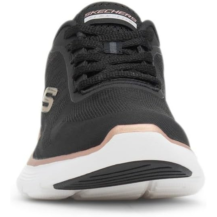 Жіночі кросівки Skechers Flex Appeal 5.0 чорні, дихаючі спортивні кеди, розмір 42 EU