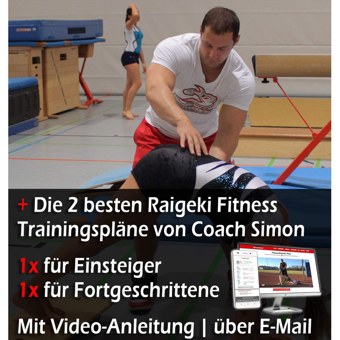 Стрічки для фітнесу Raigeki Fitness: набір з 3 шт. для силових тренувань, стегон та сідниць (Loop Resistance Bands)