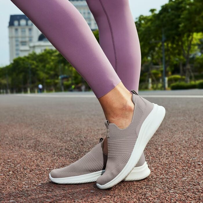 Жіночі кросівки для ходьби та тенісу TIOSEBON, сірі, розмір 36 EU