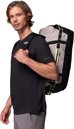 Спортивна сумка Columbia Landroamer 40L унісекс, сіра Flint Grey/Black/Citron Haze