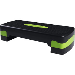 Степпер SportVida для аеробіки та домашніх тренувань - регульована висота, 2 рівня, зелений
