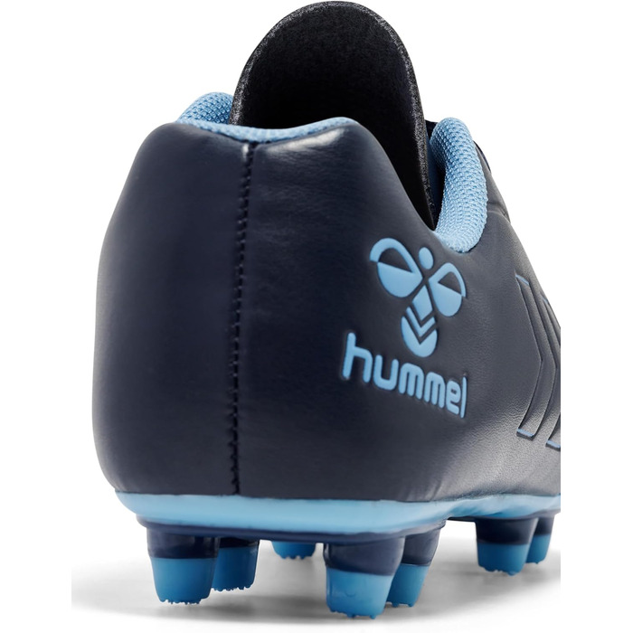 Дитячі футбольні бутси Hummel Top Star для штучного, м'якого та твердого ґрунту, розмір 35 EU, темно-синій