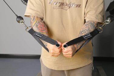 Набір аксесуарів для тренажерів KYLIN SPORT: гумки, ручки, карабіни, ремені, фітнес-петлі