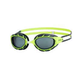 Окуляри для плавання Zoggs Predator Junior (6-14 років) Лайм/Сірий, З димчастим затемненням