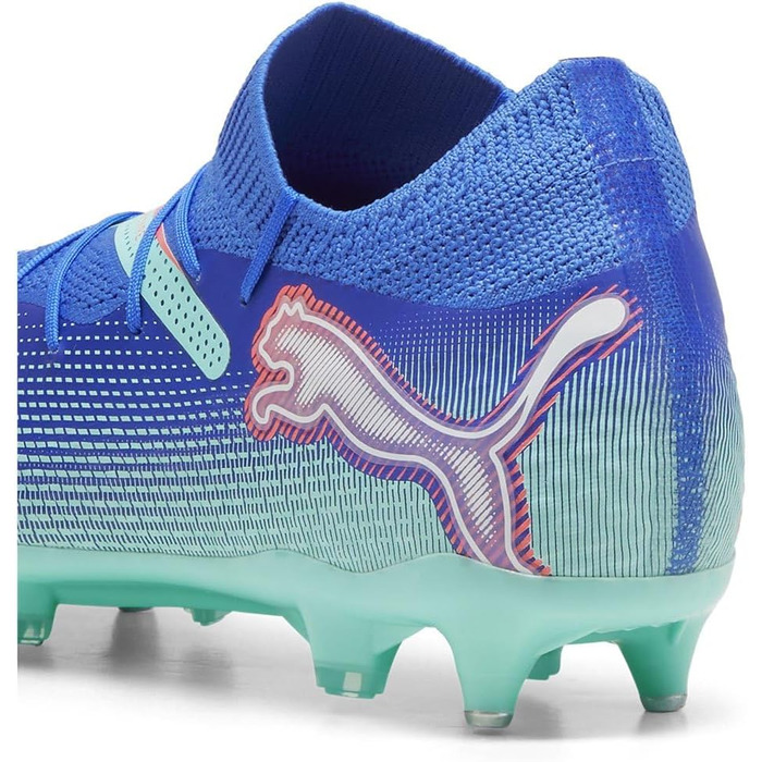 Кросівки футбольні PUMA Future 7 Pro Mxsg, 41 EU, Bluemazing/Puma White/Electric Peppermint