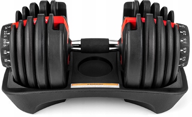 Регульовані гумовані гантелі Gymtek 1 x 24 кг