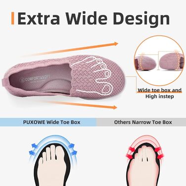 Жіночі трекінгові кросівки Puxowe – легкі, дихаючі, зручні, мінімалістичні, рожеві (41 EU)