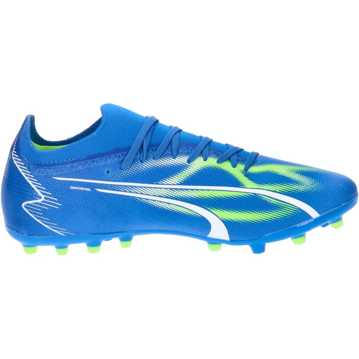Бутси для футболу PUMA Ultra Match Mg - 46 EU, Ultra Blue/Puma White/Pro Green