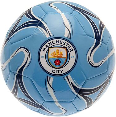 Футбольний м'яч Manchester City Cosmos, універсальний, синій, для дітей і дорослих