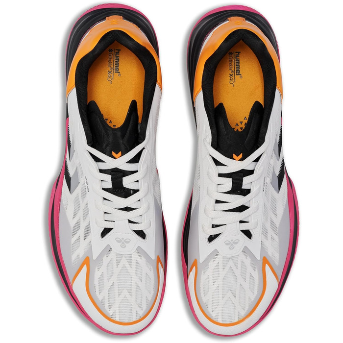 Кросівки для гандболу Hummel Hallenschuh Hb Topflight, розмір 39 EU, білий/багатокольоровий