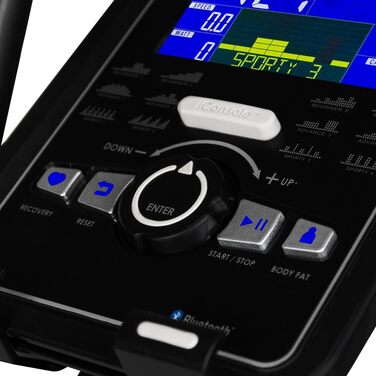 Еліптичний тренажер Virtufit CTR 3.0i для дому, чорний, магнітний, з дисплеєм
