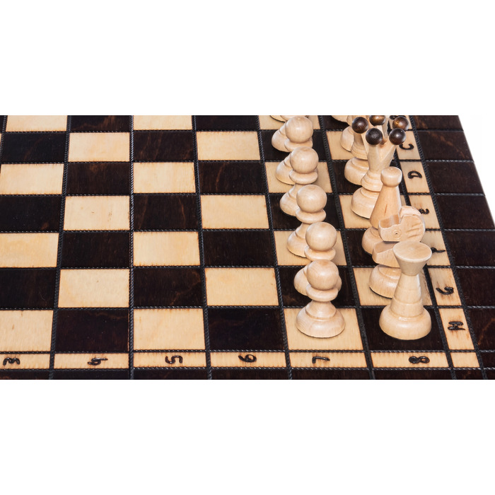 Набір 3-в-1: Шахи, Нарди, Триктрак (35 см) Chesscheck