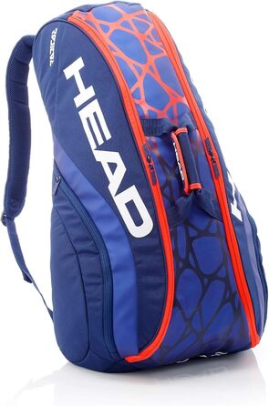 Спортивна сумка HEAD Radical 9R Supercombi синя - велика містка сумка для тенісу та інших видів спорту