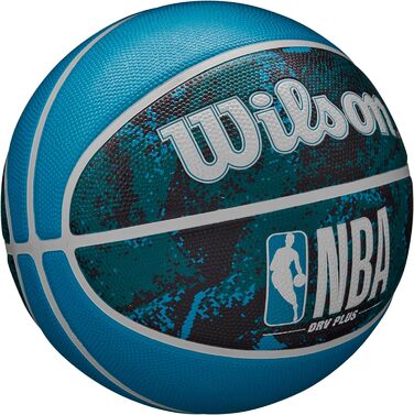Баскетбольний м'яч Wilson №7, унісекс, чорний/синій