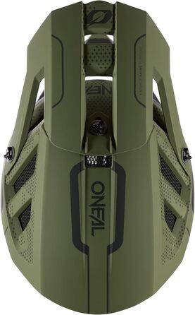 Шолом O'NEAL Blade Polyacrylite Hel Strike чорний/червоний, оливковий/чорний, розмір M