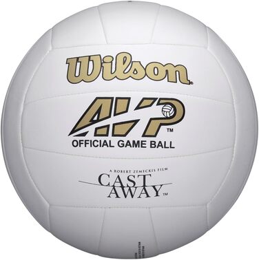Волейбольний м'яч Wilson MR Castaway офіційний, білий