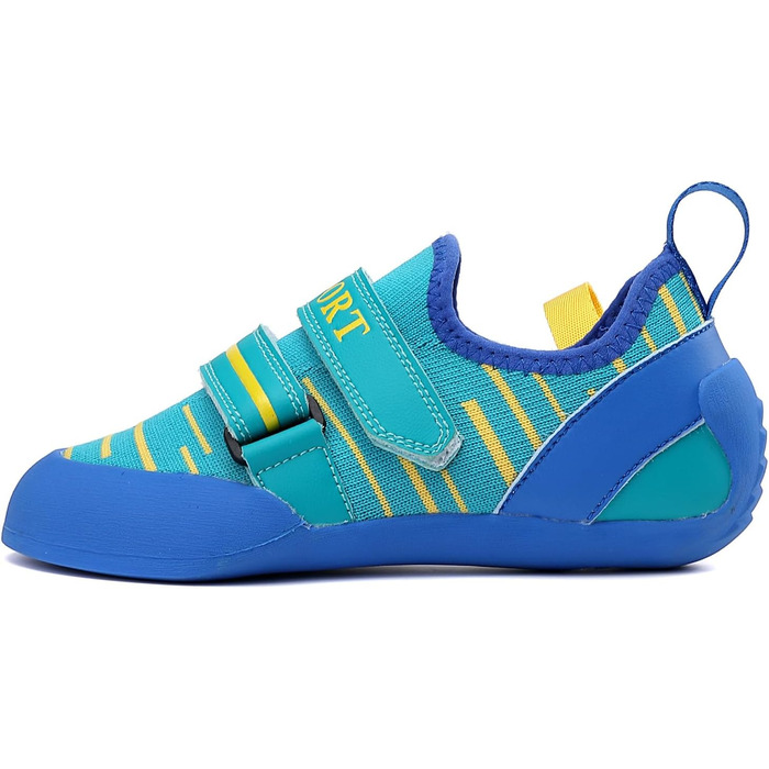 Жіночі скелелазні туфлі низького об'єму для фітнесу та боулдерингу, професійні (37 EU, Blue Blau)