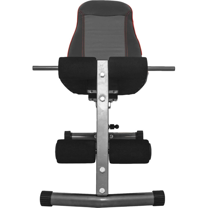 GORILLA SPORTS® Регульована лавка для жиму 9-в-1, кут 30°-60°, багатофункціональна, з м'якою фіксацією ніг, до 200 кг, для преса, спини та фітнесу
