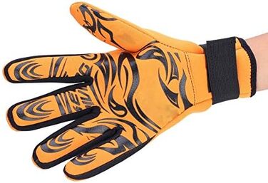 Рукавички для плавання VGEBY1, 2 мм неопрен, 5 пальців, для водного спорту, дорослі (Помаранчевий, L)