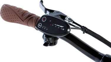 Електровелосипед складаний Moma Bikes Ebike20.2, алюмінієвий, Shimano 7 швидкостей, акумулятор іон-літій 36V 16Ah