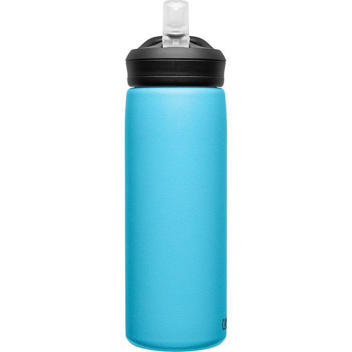 Пляшка для води Camelbak Eddy+ 0,6 л, синя, універсальна, для дорослих та дітей, пластикова, спортивна, багаторазова