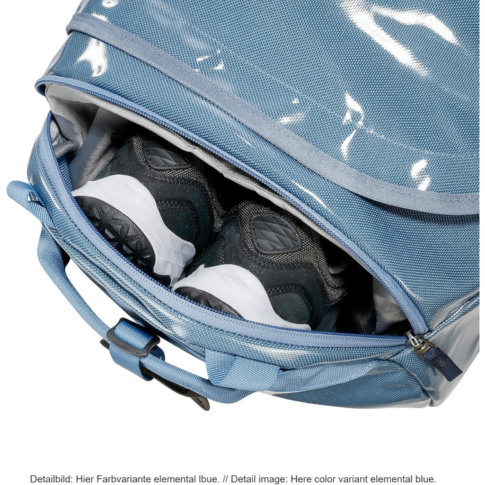 Сумка-рюкзак Tatonka Barrel 65 л, чорна, водонепроникна, з замком