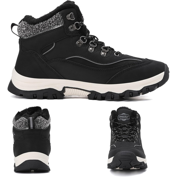 Чобітки зимові жіночі ARRIГО BELLO - зимові черевики, робочі чобітки, для роботи та хобі, 36-41, чорний