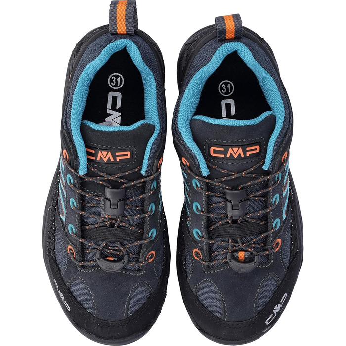 Дитячі трекінгові черевики CMP для піших прогулянок та активного відпочинку (31 EU, Антрацит Flame)