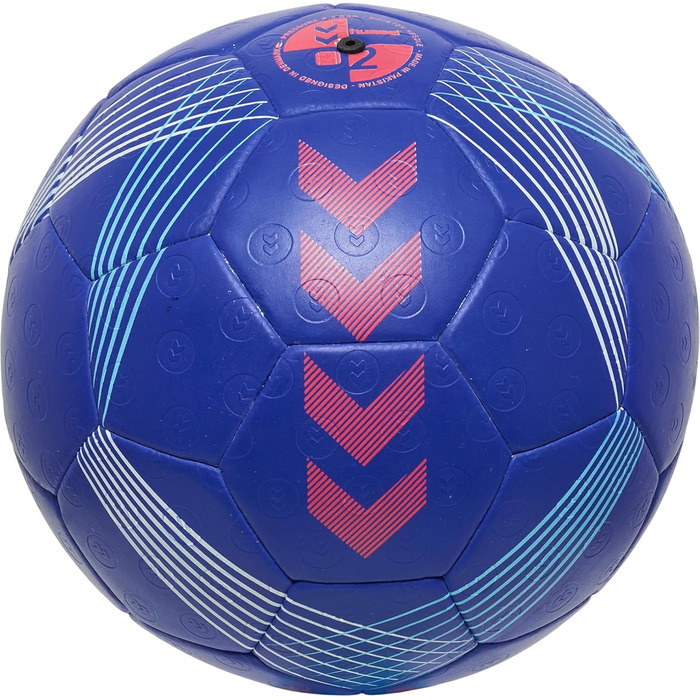 Гандбольний м'яч hummel Storm Pro для дорослих, розмір 3, синій/червоний