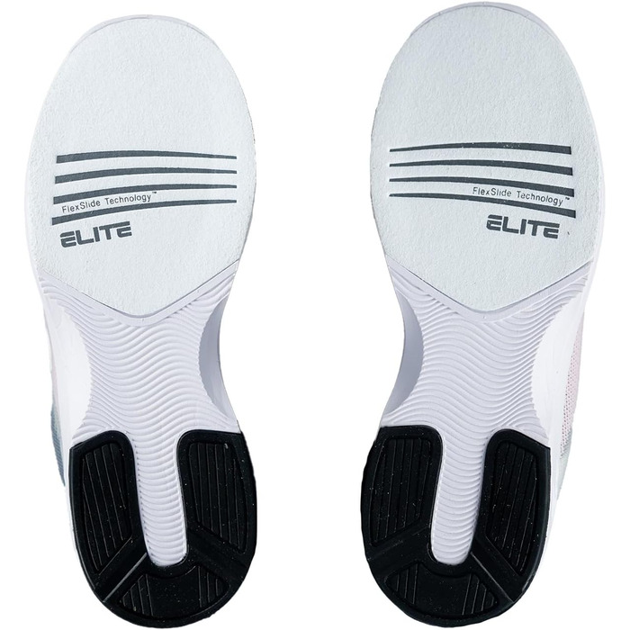 Жіночі боулінгові туфлі Elite Dash: універсальні підошви, ультралегкі, Mono-Mesh, спортивний стиль, сірий/рожевий, 38.5 EU 38 EU