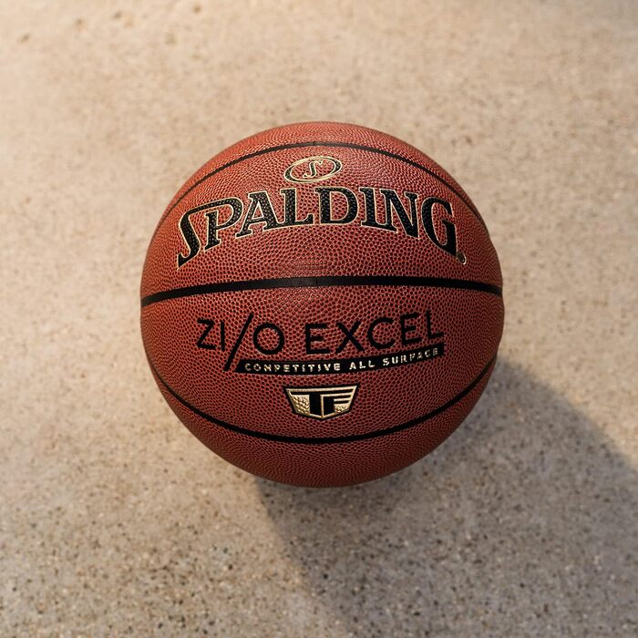Баскетбольний м'яч Spalding TF Series для залу та вулиці, композитна шкіра, для всіх покриттів, розміри 7 (74,9 см), 6 (72,4 см), 5 (69,8 см)