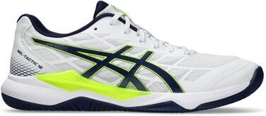 ASICS Gel-Tactic 12 чоловічі кросівки для залу 39 EU, біло-чорні
