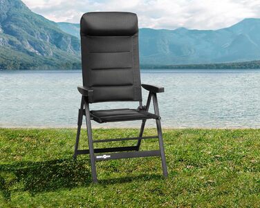 Кемпінговий стілець Brunner Skye 3D Black - чорний, поліестер