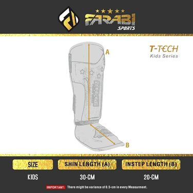 Дитячі захисні щитки для гомілки Farabi Sports, для кікбоксингу, MMA, Муай Тай, тренувань і спарингів, білі