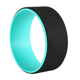 Килимок для йоги Exerz Yoga Rad 33x14 см, чорний - для пілатесу та розтяжки