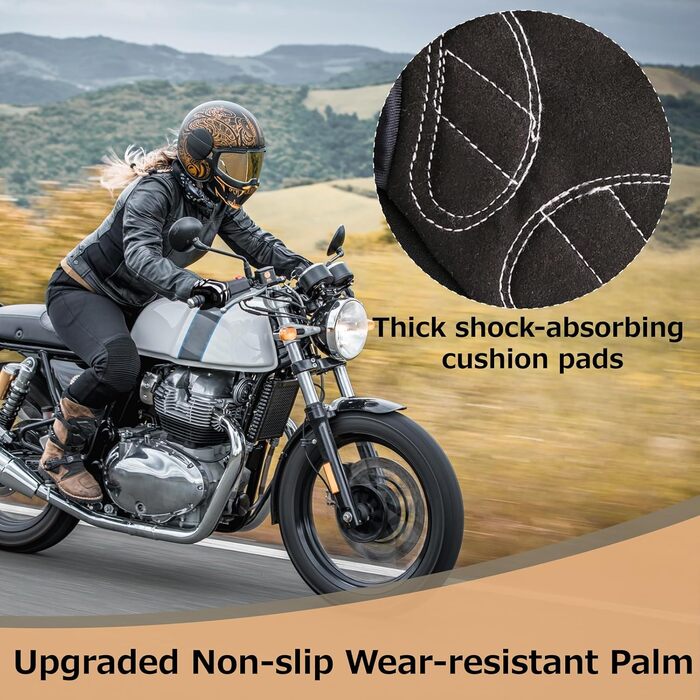 Рукавички для велосипеда Azarxis MTB чоловічі/жіночі, зимові, вітронепроникні, для катання, трекінгу, бігу, чорні, повномірні