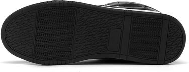 Чоловічі кросівки для бігу High Top, трекінгові черевики, фітнес-кросівки, білі (46 EU, 730 Weiß Schwarz)