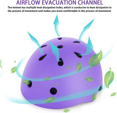 Набір наколінників та шолома для дітей: ролики, скейтборд, велосипед, ролики. Violett