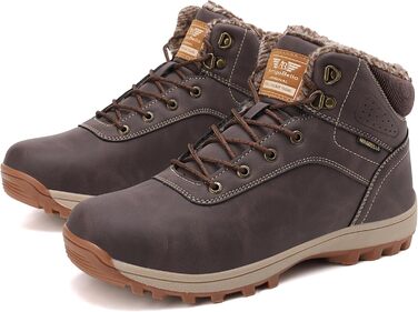 Зимові черевики Arrigo Bello: утеплені, непромокаючі, антиковзні, для жінок та чоловіків, розмір 36-46, колір коричневий