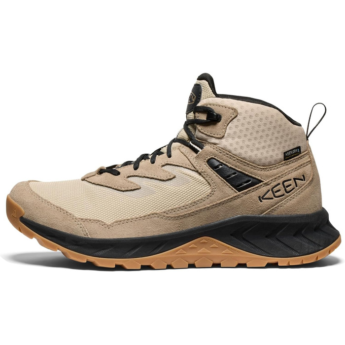Чоловічі трекінгові черевики KEEN Hightrail Mid Waterproof, 43 EU, Brindle Oak Buff