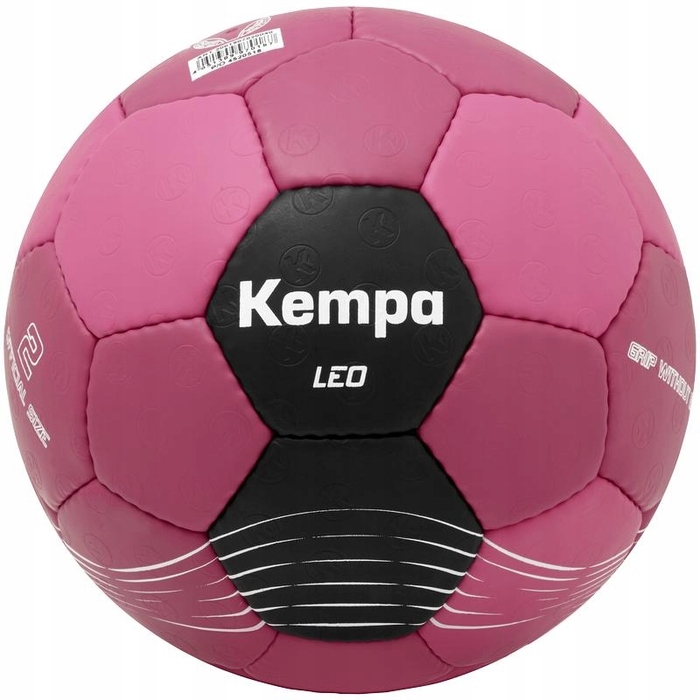 Гандбольний м'яч Kempa Leo, бордовий/чорний, розмір 1